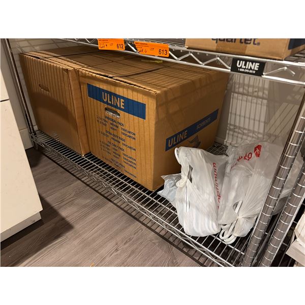 L2 - Shelf - Uline Universal Cleaning Pads & Coat Hangers