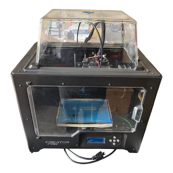 L1 - Flashforge Creator Pro 3D Printer - Working