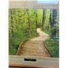 Image 3 : L1 - Drake Fleege Signed Lithograph "Meandering Boardwalk", H25" x W32" Framed