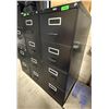 Image 2 : L1 - 2-Pcs Staples Brand File Cabinet with 4 Drawers, H52" x W18" Each
