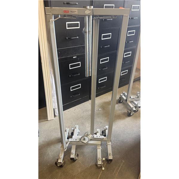 L1 - 2-Pcs Uline Corrugated Wrap Dispensers (H47" Each)