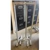 Image 1 : L1 - 2-Pcs Uline Corrugated Wrap Dispensers (H47" Each)