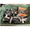 Image 2 : L1 - Box of Shelf Brackets and Mixed Metal Mounting Hardware