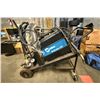 Image 2 : L1 - Miller Multimatic 200 CC/CV Portable Welder on Rolling Utility Cart with Cables and Hoses