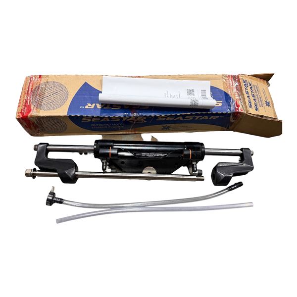 L1 - New in Box - SeaStar Front Mount Hydraulic Outboard Steering Cylinder - RV: $1258 (HC5345-3)