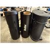 Image 1 : L1 - Trade Show Display Components Includes 2 Skyline Displays and 1-Tube with Metal Frame, Roll of