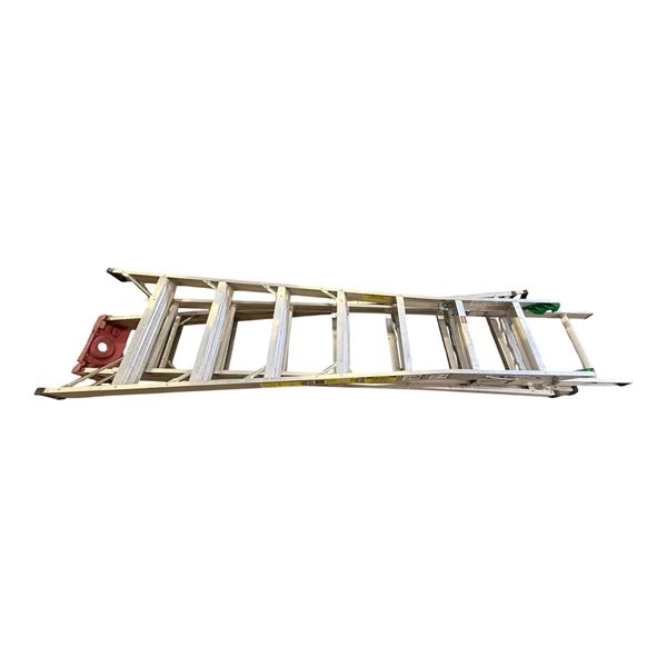 L1 - 2 Aluminum Extension Ladders, Approx. H90" Each