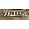 Image 2 : L1 - 2 Aluminum Extension Ladders, Approx. H90" Each