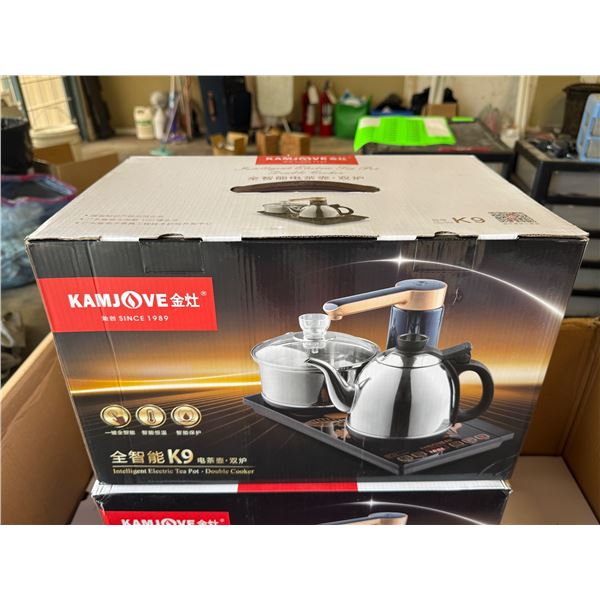 L1 - 5-Boxes New KAMJOVE K9 Intelligent Electric Tea Pot Double Cooker