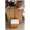 Image 1 : L1 - 2-Boxes of Hanging Baskets and Cooler (41 Can Capacity)