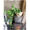 Image 4 : L1 - Assorted Office Decor - 2 Track Lighting Kits, Artificial Potted Plant, Rubber Mat Roll, and Mo