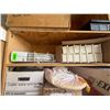 Image 2 : L1 - Group of Desktop Metal Stands, Space Heater, Exit LED Signs, and Credit Card Receipt Boxes