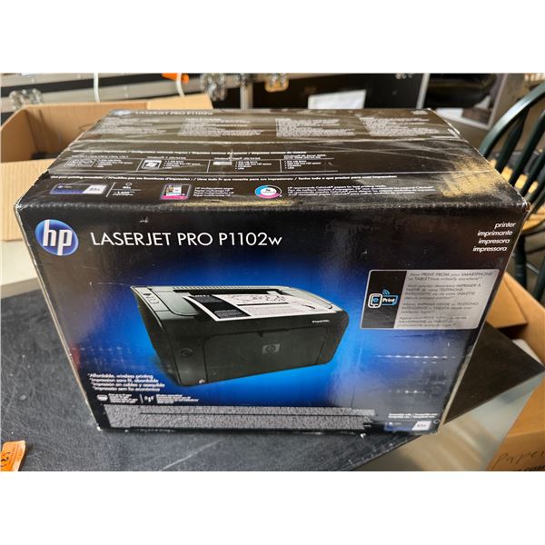L1 - HP LaserJet Pro P1102w Wireless Monochrome Laser Printer (In Box)