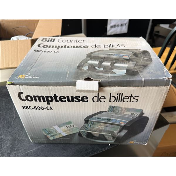 L1 - Royal Sovereign RBC-600-CA Electric Bill Counter (In Box)
