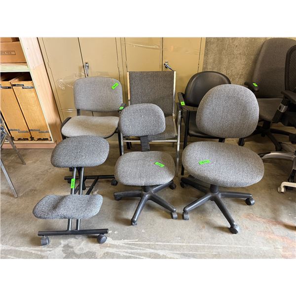 L1 - Group of 6 - Office Chairs (Various Style)