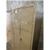 Image 2 : L1 - 2-Pcs Metal Double-Door Cabinets , H66" x W29" Each - some wear, as-is