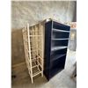 Image 1 : L1 - 4-Pcs Lot: 2-Pcs White Multi-Shelf Cabinets (W48"), Black (W37"), Multi-Tier Cubby Unit (W44")