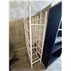 Image 2 : L1 - 4-Pcs Lot: 2-Pcs White Multi-Shelf Cabinets (W48"), Black (W37"), Multi-Tier Cubby Unit (W44")