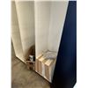 Image 3 : L1 - 4-Pcs Lot: 2-Pcs White Multi-Shelf Cabinets (W48"), Black (W37"), Multi-Tier Cubby Unit (W44")