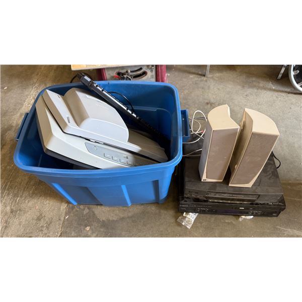 L1 - Vintage Media Players, Speakers, HP Scanner, and Accessories