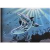 Image 2 : L1 - 3 Boxes Dolphin Resin Plaques (12"x8.5")