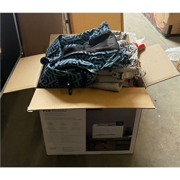 L1 - Group Lot: Baby Carriers, Diaper Bag, Blankets, and More