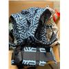 Image 3 : L1 - Group Lot: Baby Carriers, Diaper Bag, Blankets, and More