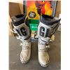 Image 2 : L1 - 3-Pcs Lot: "The Incredibles" Poster, O'Neal Motocross Riding Boots, and Vintage Model Sailboat