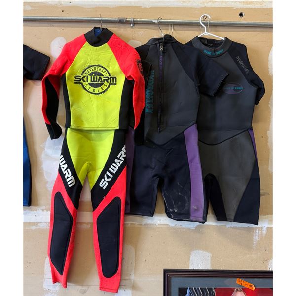 L1 - Assorted 3-Pcs Short and Full-Length Neoprene Diving Wetsuits