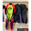 Image 1 : L1 - Assorted 3-Pcs Short and Full-Length Neoprene Diving Wetsuits