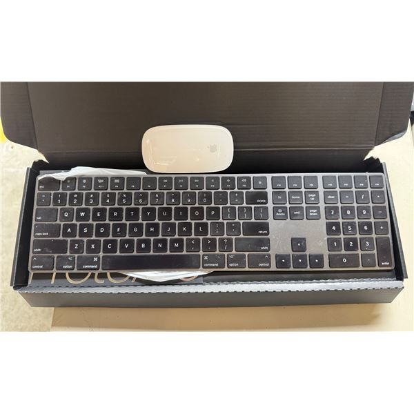 L1 - Apple Wireless Magic Keyboard Black (A1843) and Mouse (A1657) - Untested