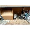 Image 3 : L1 - Group of Assorted Workshop Hardware, Paint and Solvents, and More Utilities