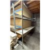 Image 2 : L1 - Group of 2 Industrial Metal Shelving Units - Buyer Disassembly Required