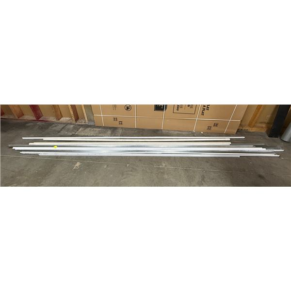 L1 - Assorted Aluminum Trim Channels and White Conduit Tubing