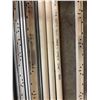Image 4 : L1 - Assorted Aluminum Trim Channels and White Conduit Tubing