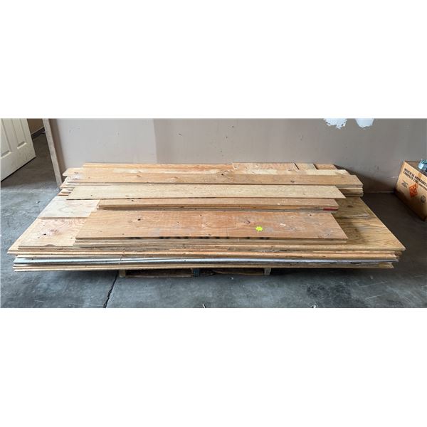 L1 - Group of Assorted Plywood Sheets and Wooden Boards (Up to 50x94")
