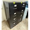 Image 2 : L1 - 2-Pcs Metal Cabinets, 52" x 18" x 25" Each