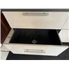 Image 5 : L1- Large L Shaped Modular Reception Desk with Hutch