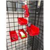 Image 4 : L3 - 77" High Gridwall Panels w/ Contents - includes Storage boxes & supplies