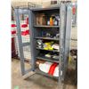 Image 2 : L3 -  Industrial Uline Clear-View Steel Frame Cabinet - approx. 6ft x 3ft x 2ft