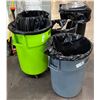 Image 2 : L3 - Group of 5 Heavy-Duty Garbage Bins
