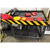 Image 1 : L3 - Black Mobile Detailing Polish Station - includes Black Cart / Battery Chargers / RENU Final Fin