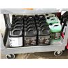 Image 2 : L3 - Gray  Mobile Car Detailing Station- includes Cart / RENU Leather, Vinyl & Rubber, Cleaner & Con