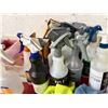 Image 5 : L3 - Red Mobile Car Detailing Station- includes Cart / Large Group of RENU Interior & Spray Wax / RE