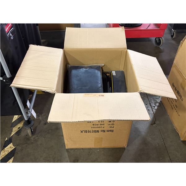 L3 - NEW Golden State Detailing Hub Black Microfiber Towels - R.V. $350 (approx. 10 pcs)