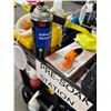 Image 2 : L3 - 3-Tier Mobile Car Detailing "Pre-Soak" Station - includes RENU Cleaners Spray Bottles (Mostly E