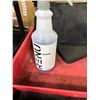 Image 2 : L3 - Red Mobile Cart Detailing Station- includes RENU Spray Bottles / Brush & Mop Detailing Supplies