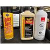 Image 3 : L3 - Black Mobile Cart Detailing Station- includes RENU Cleaners & Microfiber Cleaners / Meguiars Gl