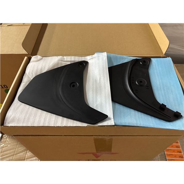 L3 -  NEW Group of 1 Box (11 pcs) Tesla (Model Y) Mud Flap Package, Total R.V. $605/ PN: 1634443-01-