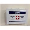 Image 2 : L3 -  Professional Wall-Mounted ULINE First Aid Kit & Sperian Emergency Eyewash Station